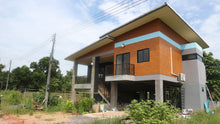 บ้านเดี่ยว 2 ชั้น พร้อมที่ดินเปล่า ใกล้วัดสมหวัง